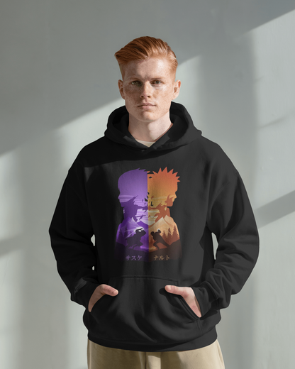 Naruto & Sasuke Sunset Hoodie - Naruto